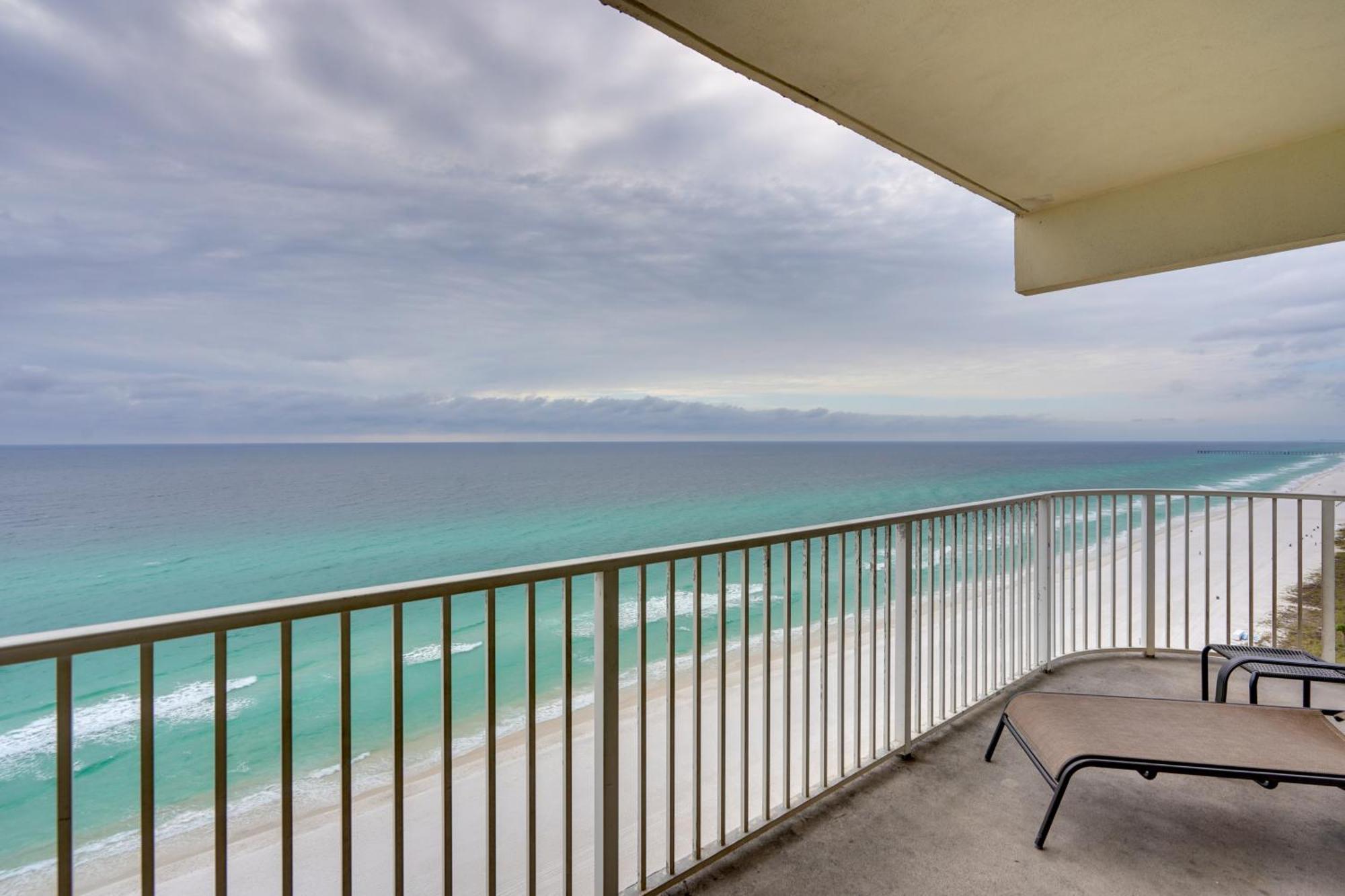 Beachfront Pcb Condo With Ocean View, Pool Access! Panama City Beach Esterno foto