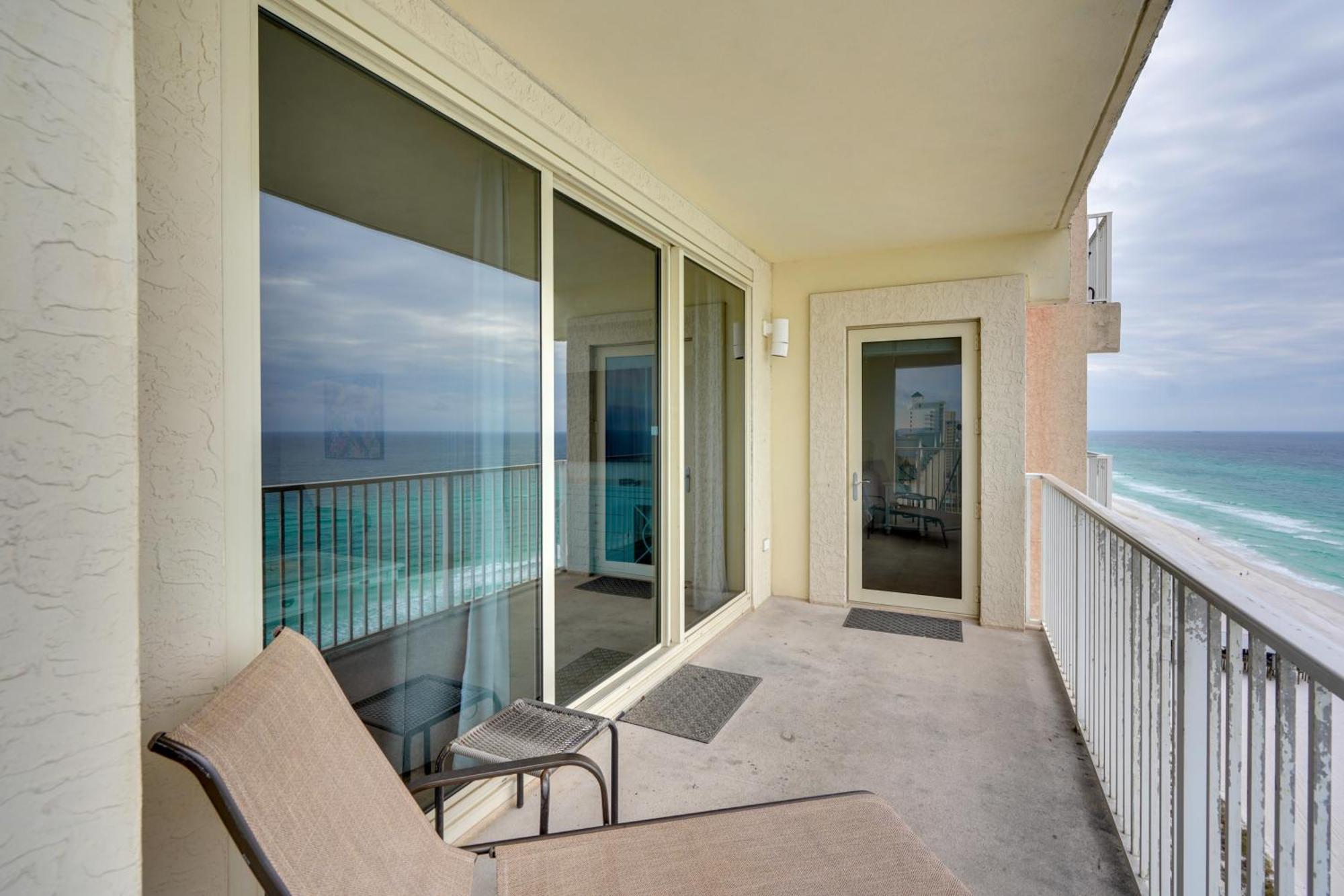 Beachfront Pcb Condo With Ocean View, Pool Access! Panama City Beach Esterno foto